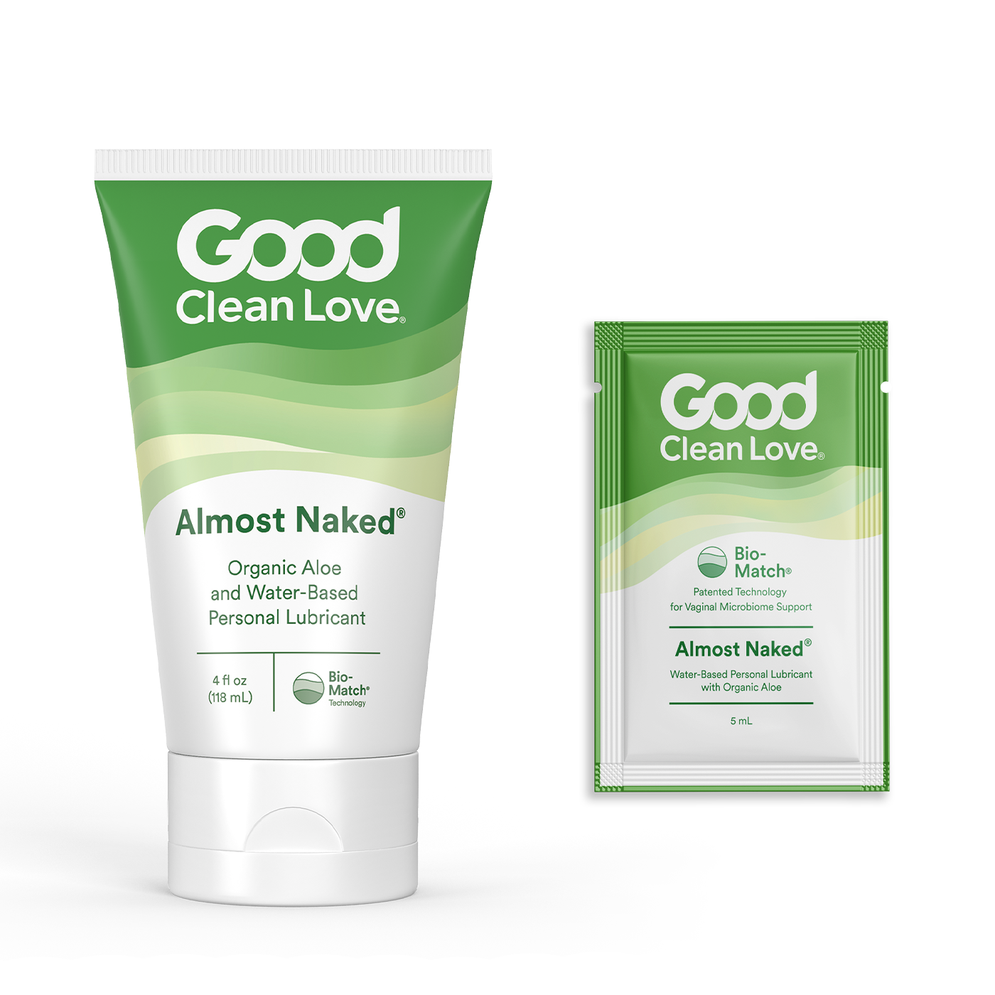 Almost Naked® Organic Personal Lubricant 5mL (100 ct)